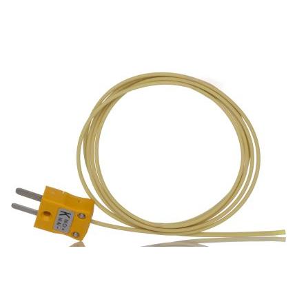 Hermeticky uzavřený termočlánek RS PRO 1 m kabel typ K Perfluoralkoxyalkan 1 m sonda, -75 °C 7 mm na 260 °C RoHS