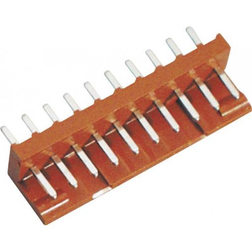 BKL Electronic pinová lišta (standardní) 5, rozteč 2.50 mm, 072504-U, 1 ks