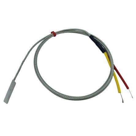 Listový termočlánek RS PRO 2 m kabel typ K Nerezová ocel 2 m sonda, -50 °C 13 mm na 350 °C ANSI, RoHS Compliant RS PRO