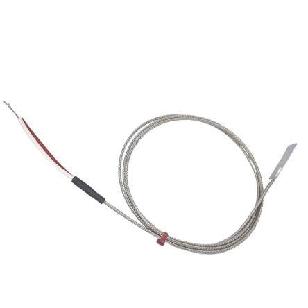 Listový termočlánek RS PRO 3 m kabel typ K Nerezová ocel 3 m sonda, -50 °C 13 mm na 350 °C JIS RS PRO