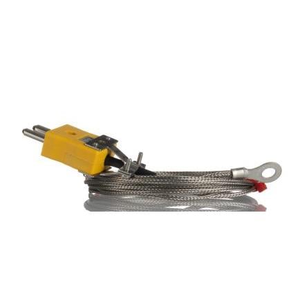 Podložka termočlánek RS PRO 2 m kabel typ K Nerezová ocel 2 m sonda 6 mm na 350 °C ANSI, RoHS Compliant RS PRO