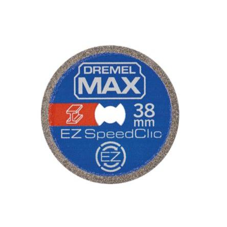 Řezný kotouč, řada: Dremel Max Krychlový dusičnatý bór zrnitost 1 38 mm, tloušťka: 1 mm, max. bezpečná rychlost: 35000