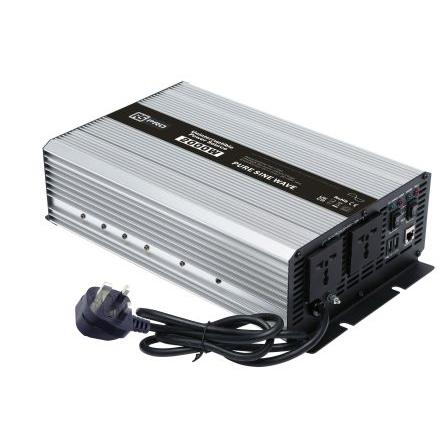 RS PRO DC/AC měnič pro montáž napevno, stálý výkon: 2000W, vstupní: 24V dc, výstup: 230V ac