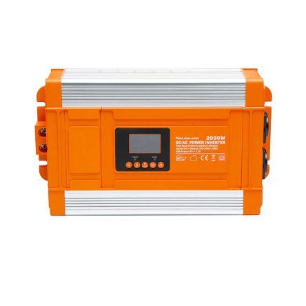 RS PRO DC/AC měnič pro montáž napevno, stálý výkon: 2000W, vstupní: 12V dc, výstup: 230V ac