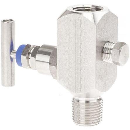 Oddělovací ventil hydraulického tlakoměru 14275661, řada: IV10 WIKA