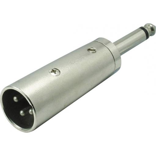 Kash XLR adaptér XLR zástrčka - jack zástrčka 6,3 mm mono Pólů:3 1 ks