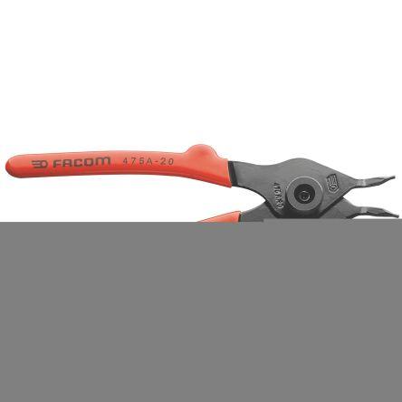 Kleště na pojistné kroužky 475A.15, celková délka: 150mm 1, Ocel Facom