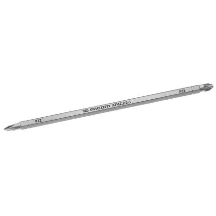 Reverzibilní čepel šroubováků, dělka lopatky: 125 mm Reverzibilní hrot PZ2, PZ3 Facom