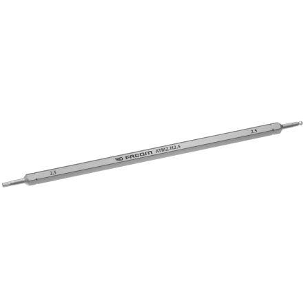 Reverzibilní čepel šroubováků, dělka lopatky: 125 mm Chromovaný Reverzibilní hrot 2.5 mm Facom