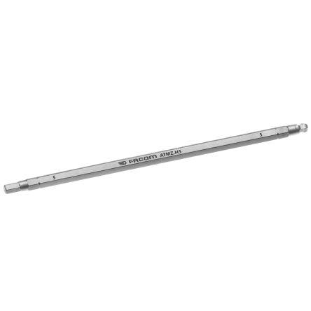 Reverzibilní čepel šroubováků, dělka lopatky: 125 mm Chromová Reverzibilní hrot 5 mm, celková délka: 175mm Facom