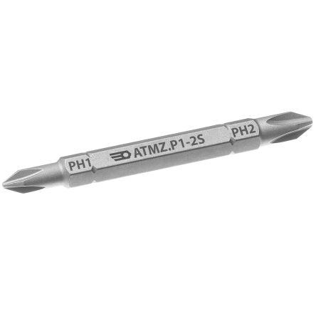 Reverzibilní čepel šroubováků, dělka lopatky: 52 mm Chromová Reverzibilní hrot PH1 x PH2, celková délka: 67mm Facom