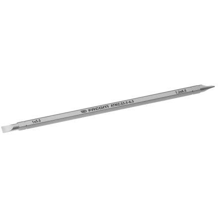 Reverzibilní čepel šroubováků, dělka lopatky: 0.25 in Chromová ocel Reverzibilní, celková délka: 175mm Facom