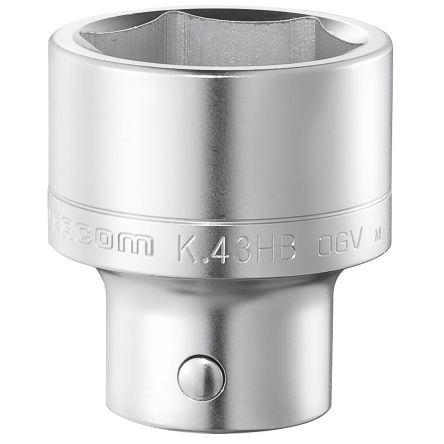 Zásuvka 3/4 in pohon 46 mm 6 bodů Čtvercový, celková délka: 75mm Facom