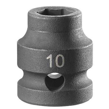 Nástrčkový klíč 1/2 in pohon 10 mm 6 bodů Čtvercový, celková délka: 17mm Facom