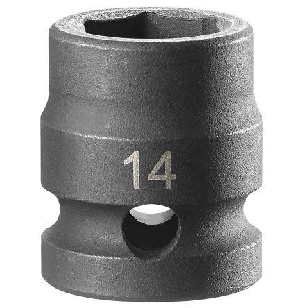 Nástrčkový klíč 1/2 in pohon 14 mm 6 bodů Čtvercový, celková délka: 20mm Facom