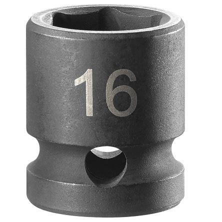 Nástrčkový klíč 1/2 in pohon 16 mm 6 bodů Čtvercový, celková délka: 22mm Facom