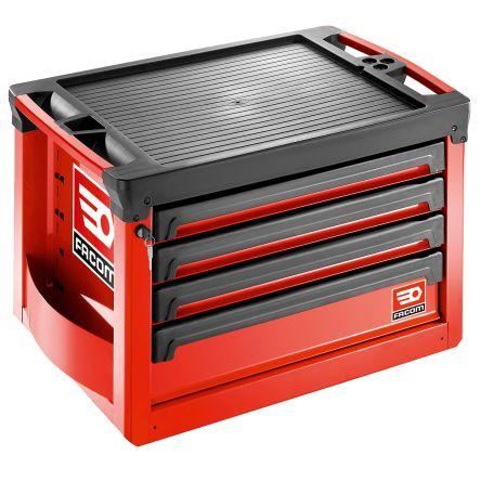 Skříň na nářadí 4zásuvková Ne, Polypropylen, Vlákno, výška: 467 mm x 515mm, délka: 779 mm Facom