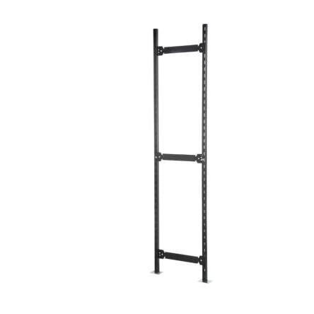 Regálový systém, Ocel 4policový barva Černá 2 m x 1.78m 400 mm Toprax