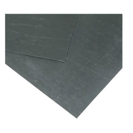 Tabule těsnicích materiálů Černá, Stlačená vlákna tloušťka 0.8 mm 750 mm, teplotní rozsah: 400 °C RS PRO 500mm