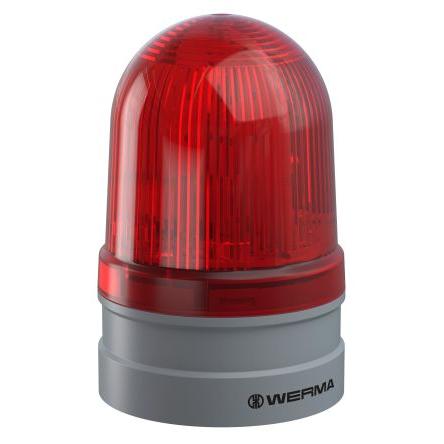 Werma Maják, řada: EvoSIGNAL barva Červená LED 24V ac/dc 120mA Základna cULus, UKCA, WEE, RoHS, CE