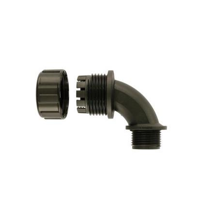 Montáž potrubí Černá jmenovitá velikost 20 mm Nylon Černá, IP65, IP67, IP68 M20 Flexicon