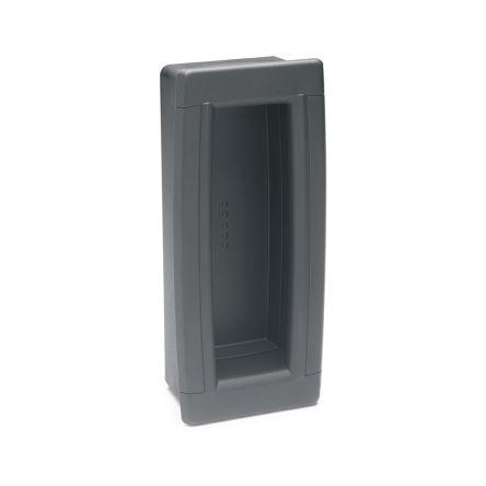 Držadlo barva Černá, Polyamid, Matný, délka: 130 mm x 29.5 mm x 60mm Elesa