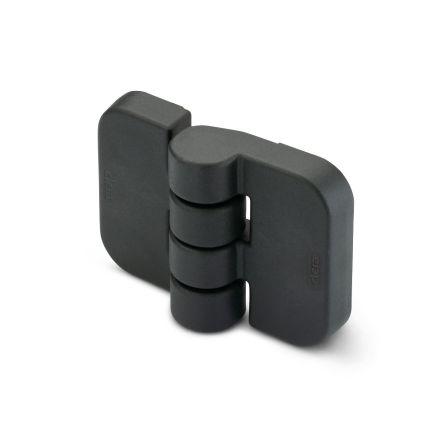 Kloubový závěs Výkyvné Kolík, Polyamid Pevný Šroubová, délka: 70 mm x 50mm x 19.5 mm Elesa
