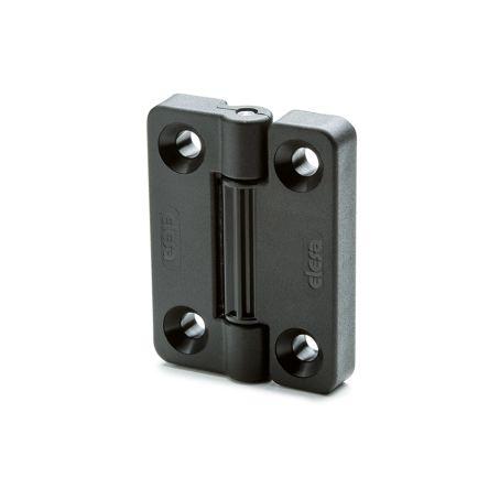 Zarážkový závěs Samozavírací, Polyamid Šroubová, délka: 65 mm x 49.5mm x 12 mm Elesa