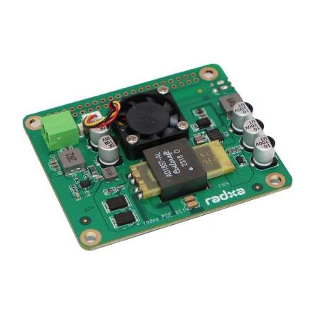 Okdo 25w PoE HAT pro jednodeskové počítače ROCK 3A/3B/3C/4C+/5A/5B