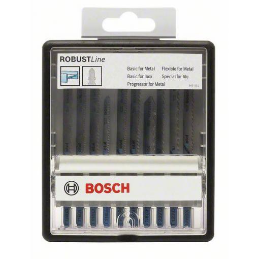 Bosch Accessories 2607010541 Sada pilových listů Metal Expert Robust Line s T stopkou do přímočaré pily, 10 ks 1 sada