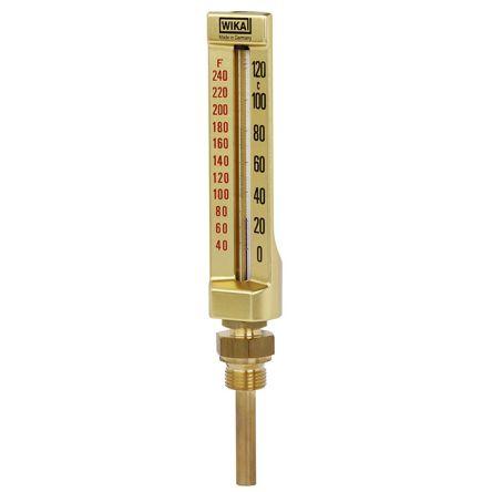Skleněný teploměr 3501485 Montáž do panelu, rozsah teploty: 60 °C WIKA