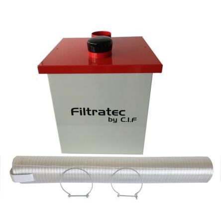 Sada pro odvod výparů při pájení, číslo modelu: FILTRATEC.FT I51025.F1 230V 140 W, výška: 410 mm HEPA CIF F7 Dálkové