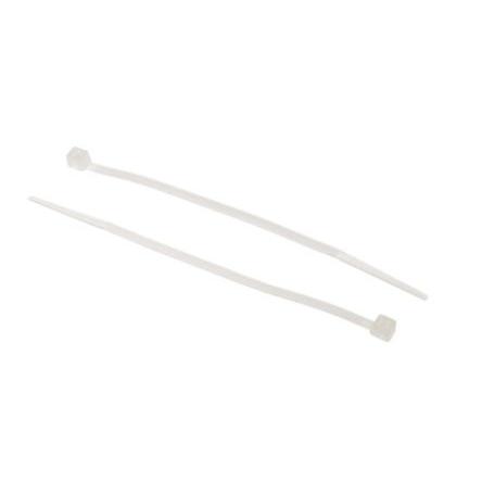 Stahovací páska Nerozpojitelné 190 mm 4.8mm Přírodní Nylon 66 RS PRO