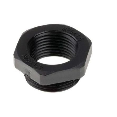 Adaptér kabelových průchodek Přechod M25 na M20 barva Černá Nylon 66 RS PRO