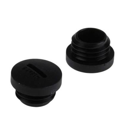 Zátka kabelové průchodky Nylon 66 M50 55.5 mm Se závitem Černá RS PRO