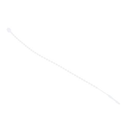 Stahovací páska Nerozpojitelné 143 mm 1.8mm Bílá Nylon 66 RS PRO