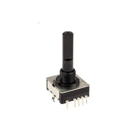 Absolutní kodér, řada: PAC18R1 Absolutní 10V 60 rpm Zploštělý IP64 Bourns 9.5 mm