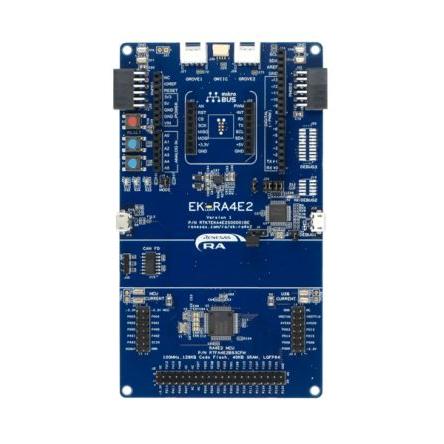 Renesas Electronics Sada pro hodnocení, RA4E2, RA, MCU RTK7EKA4E2S00001BE, Mikrokontrolér, ARM Cortex, Vyhodnocovací