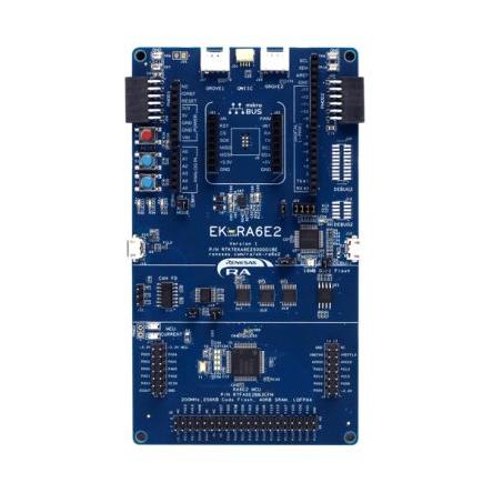 Renesas Electronics Vyhodnocovací deska, RA6E2, RA, MCU RTK7FPA6E2S00001BE, MCU, ARM Cortex, Deska pro rychlé