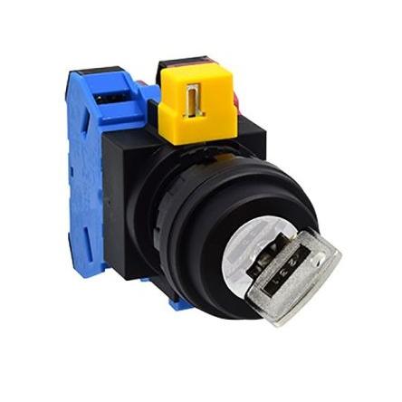 Idec Spínač s klíčem IP20, IP65 10A 12 pozic Plochý