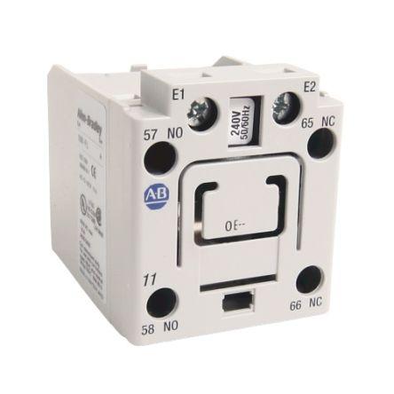 Mechanická západka, rozsah: IEC Allen Bradley, pro použití s: stykače 100-C s elektronickými cívkami AC nebo 48V DC