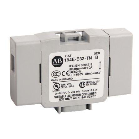 Allen Bradley Odpínač 3pólový Přední montáž IP20 32A 7.5 kW