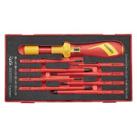 Sada momentových šroubováků a nožů, Ploché Teng Tools