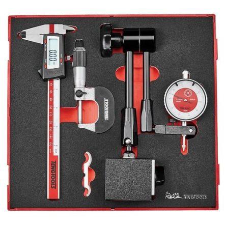 Sada nářadí Sada měřicího nářadí, počet kusů: 3 Teng Tools Pěnová vložka
