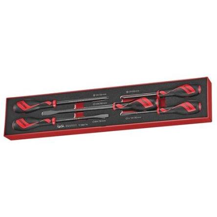 Sada šroubováků, počet kusů: 5 Ploché Sada standardních šroubováků Teng Tools