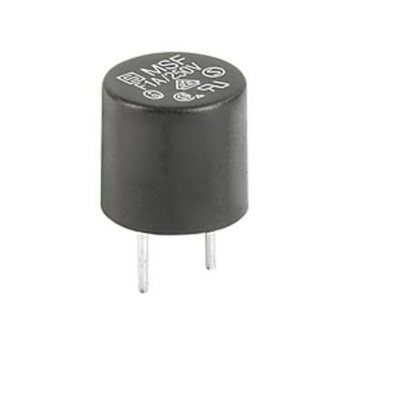 Kazetová pojistka 80mA F 8.5 x 8.5 mm Schurter Termoplast 250V ac