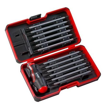 Box na nářadí barva Černá, Červená Felo, výška: 56 mm, délka: 230 mm 130mm
