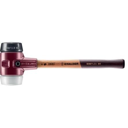 Dřevěná palice Pryž Litina Vyměnitelné čelo Halder 2770 g