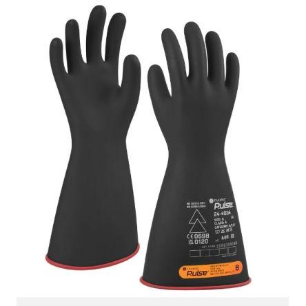 Tilsatec Pracovní rukavice Černá, Červená ASTM D120, CE 0598, EN 60903, IEC 60903, UKCA 0120 Přírodní pryžový latex