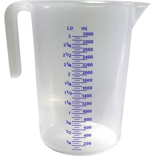 odměrka 3 l polyetylén